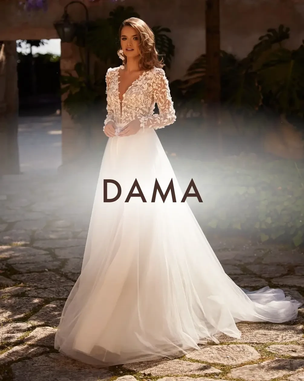 bridal gown from dama designer