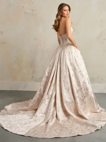 Maggie Sottero DERRICK MARIE #1 All Ivory (gown with Ivory Illusion) thumbnail