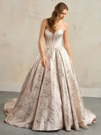 Maggie Sottero DERRICK MARIE #0 default All Ivory (gown with Ivory Illusion) thumbnail