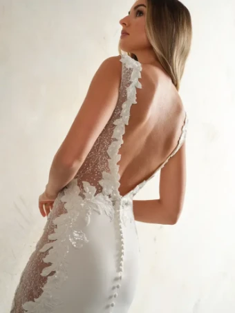 Maggie Sottero NAVI #0 default All Ivory (gown with Ivory Illusion) thumbnail