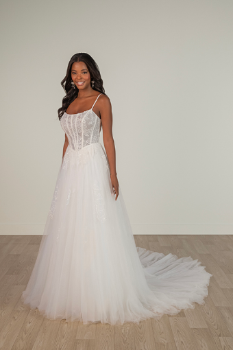 Stella York SY8114 #0 default (IV-IV) Ivory Lace Tulle and Regal Organza over Ivory Gown thumbnail