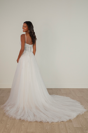 Stella York SY8114 #1 (IV-IV) Ivory Lace Tulle and Regal Organza over Ivory Gown thumbnail