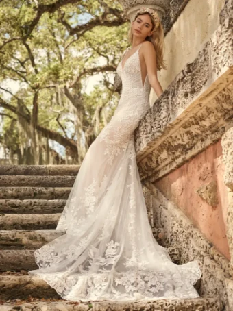 Maggie Sottero Fontaine Curve #3 default Ivory Over nude thumbnail