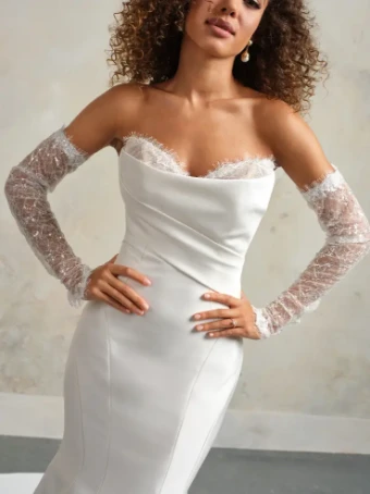Maggie Sottero LEILANI #2 All Ivory (gown with Ivory Illusion) thumbnail