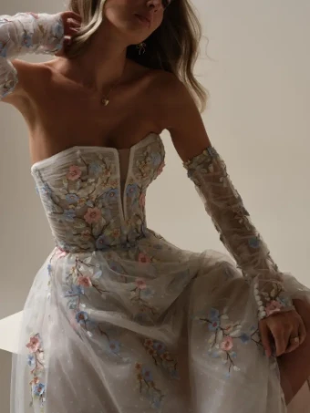 Maggie Sottero ZEPHYRINE #4 default Multi over Blush (gown with Natural Illusion) thumbnail