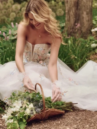 Maggie Sottero ZEPHYRINE #2 Multi over Blush (gown with Natural Illusion) thumbnail