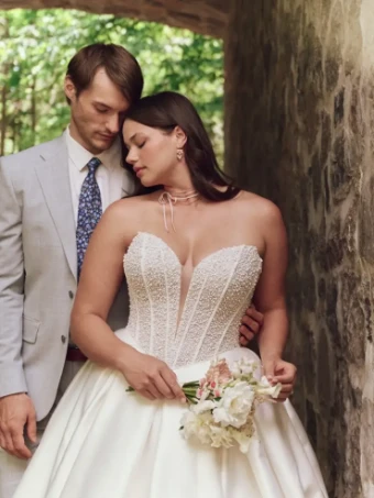 Maggie Sottero TINA #2 Ivory (gown with Natural Illusion) thumbnail