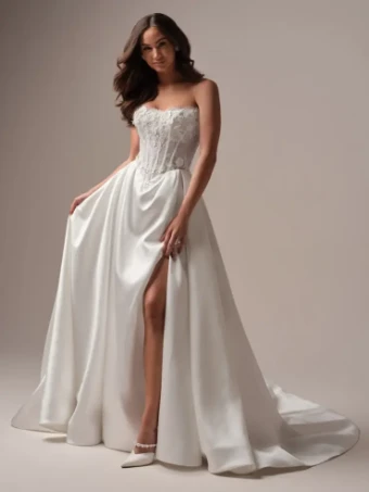 Maggie Sottero TAKERA LANE #1 default All Ivory (gown with Ivory Illusion) thumbnail