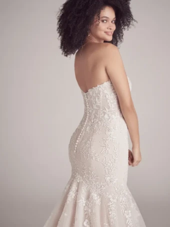 Maggie Sottero Lennon #2 All Ivory (gown with Ivory Illusion) thumbnail