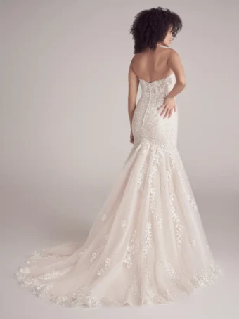 Maggie Sottero Lennon #3 All Ivory (gown with Ivory Illusion) thumbnail