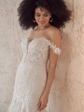 Maggie Sottero Lennon #1 All Ivory (gown with Ivory Illusion) thumbnail
