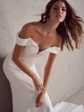 Rebecca Ingram Colby #4 default Ivory (gown with Natural Illusion) thumbnail