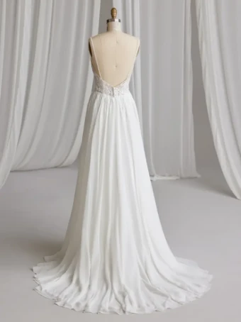 Rebecca Ingram Gayle #5 default Ivory (gown with Natural Illusion) thumbnail