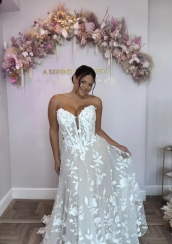 Maggie Sottero Natalie #1 default Ivory over Blush (gown with Light Nude Illusion) thumbnail