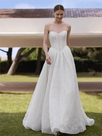 Pronovias Assou #0 default Off White/Light Beige thumbnail