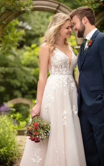 Essense of Australia D3023ZQ #0 default Ivory thumbnail