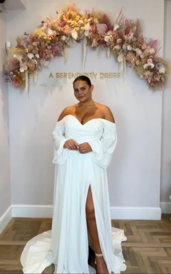 Essense of Australia D4087 #0 default (IVR) Ivory thumbnail