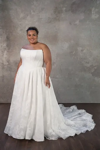 Essense of Australia D4158 #0 default (IVQ) IVORY JACQUARD thumbnail