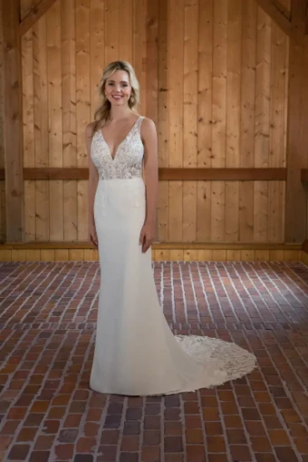 Essense of Australia D3577 #0 default (IVR) Ivory thumbnail