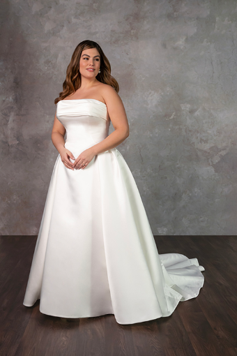 Essense of Australia D4304 #3 (IVQ) IVORY JACQUARD thumbnail