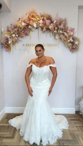 Essense of Australia D4456 #0 default (IVR) Ivory thumbnail