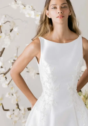 Morilee Glissade #1 Ivory thumbnail