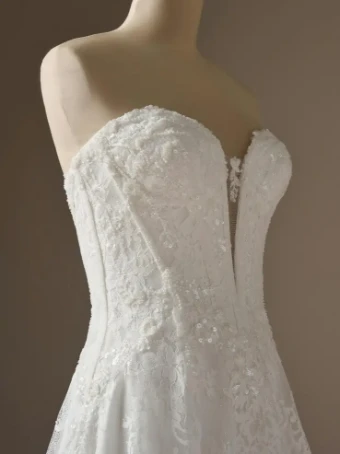 Maggie Sottero LUCCA #1 All Ivory (gown with Ivory Illusion) thumbnail