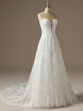 Maggie Sottero LUCCA #0 default All Ivory (gown with Ivory Illusion) thumbnail