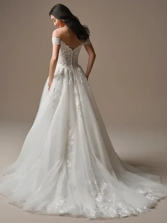 Maggie Sottero VERINA #2 All Ivory (gown with Ivory Illusion) thumbnail