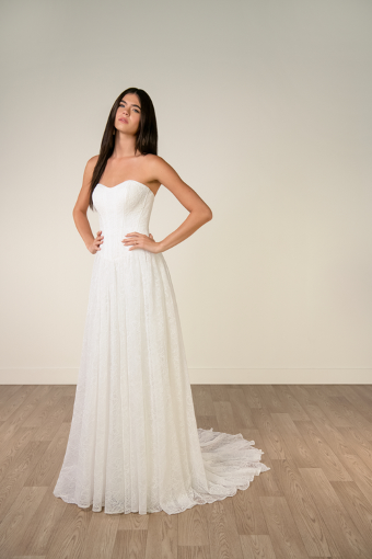 Stella York SY8341 #0 default (IV-IV) Ivory Lace and Tulle over Ivory Gown thumbnail