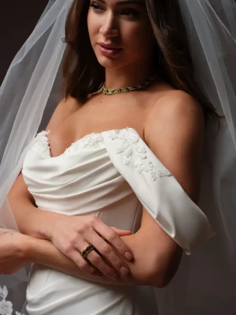 Maggie Sottero JUSTINA #1 All Ivory thumbnail