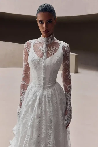 White and Lace Enoria #3 default Ivory thumbnail