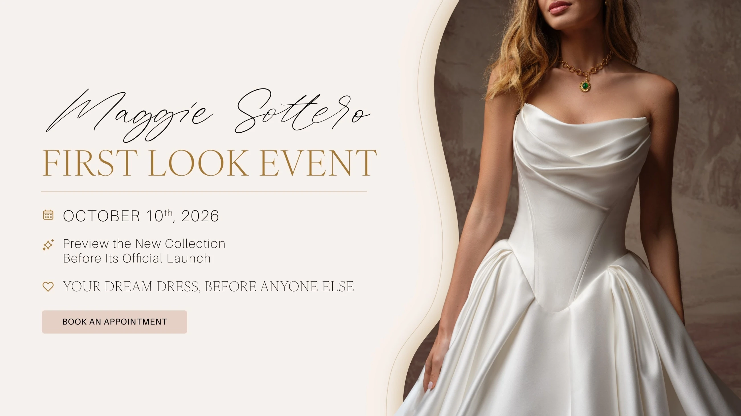 Maggie Sottero First Look Event