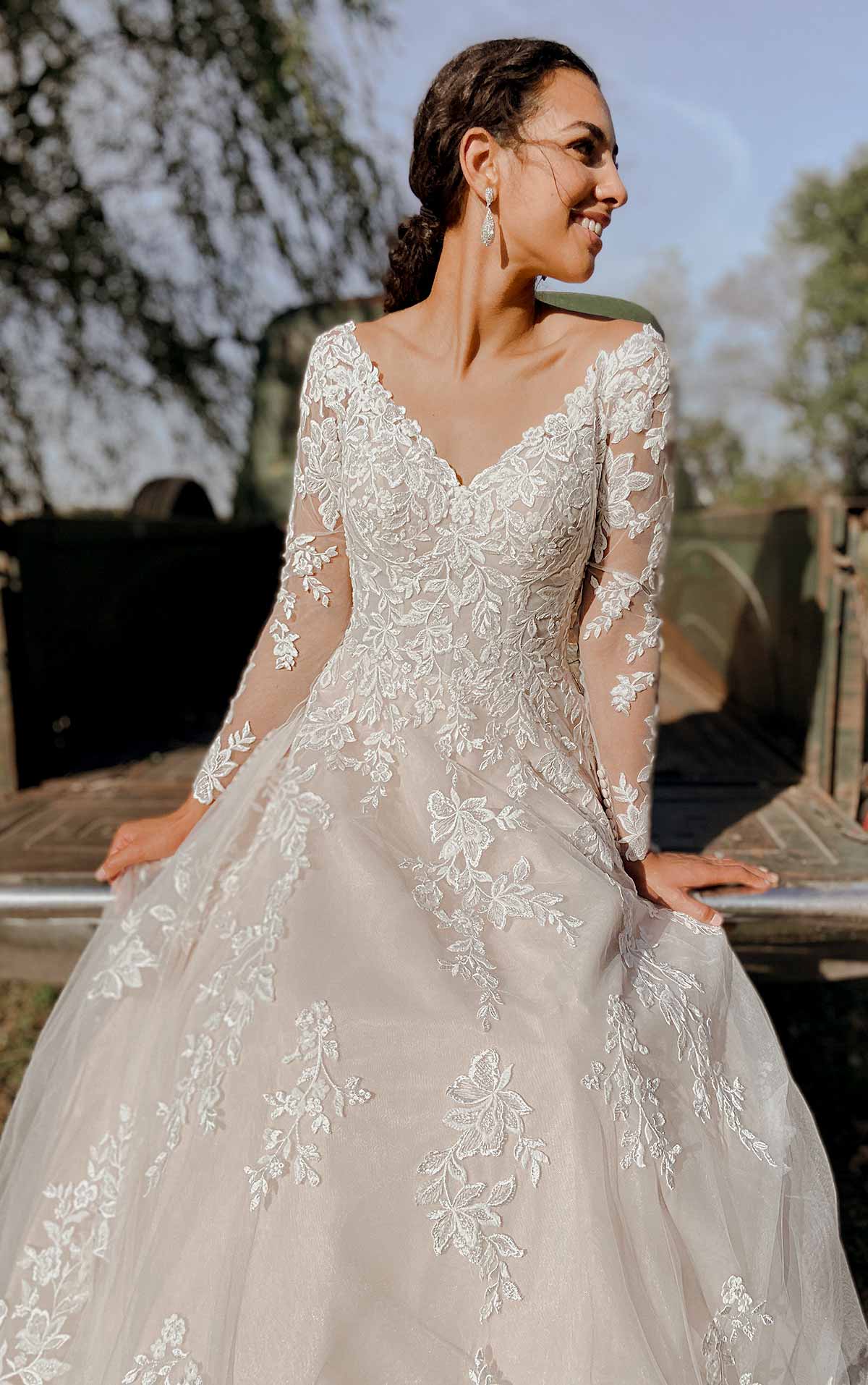 Stella York bridal gown, 7272