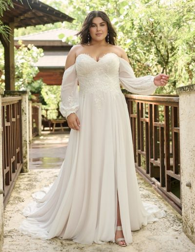 Rebecca Ingram bridal gowns, Dagney with sleeves